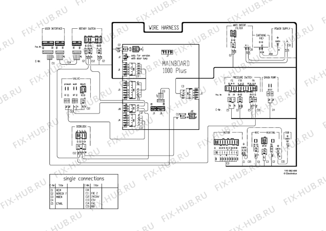 Взрыв-схема стиральной машины Aeg Electrolux LAV62610 - Схема узла Control 113